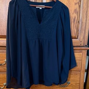 Ann Taylor floral flowy top